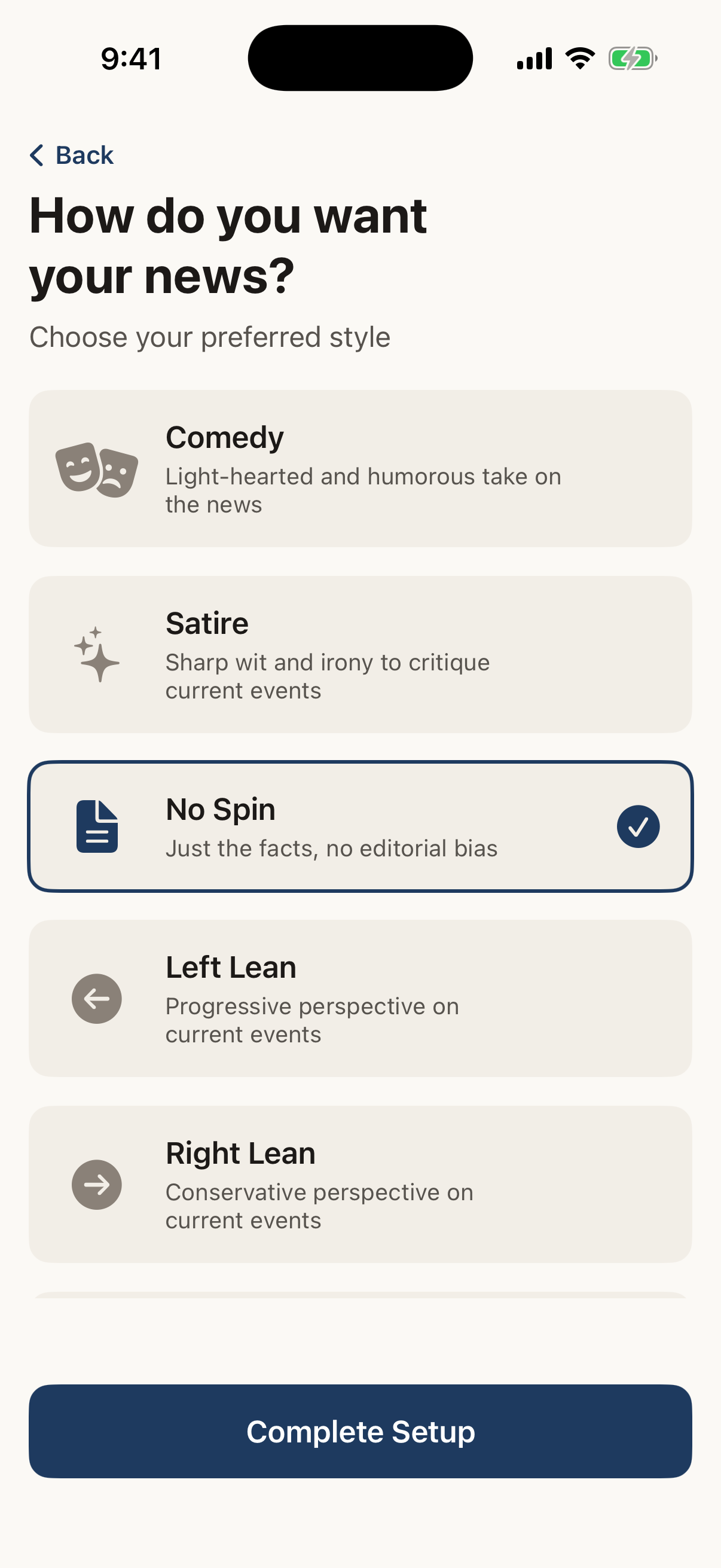 Product screenshot
